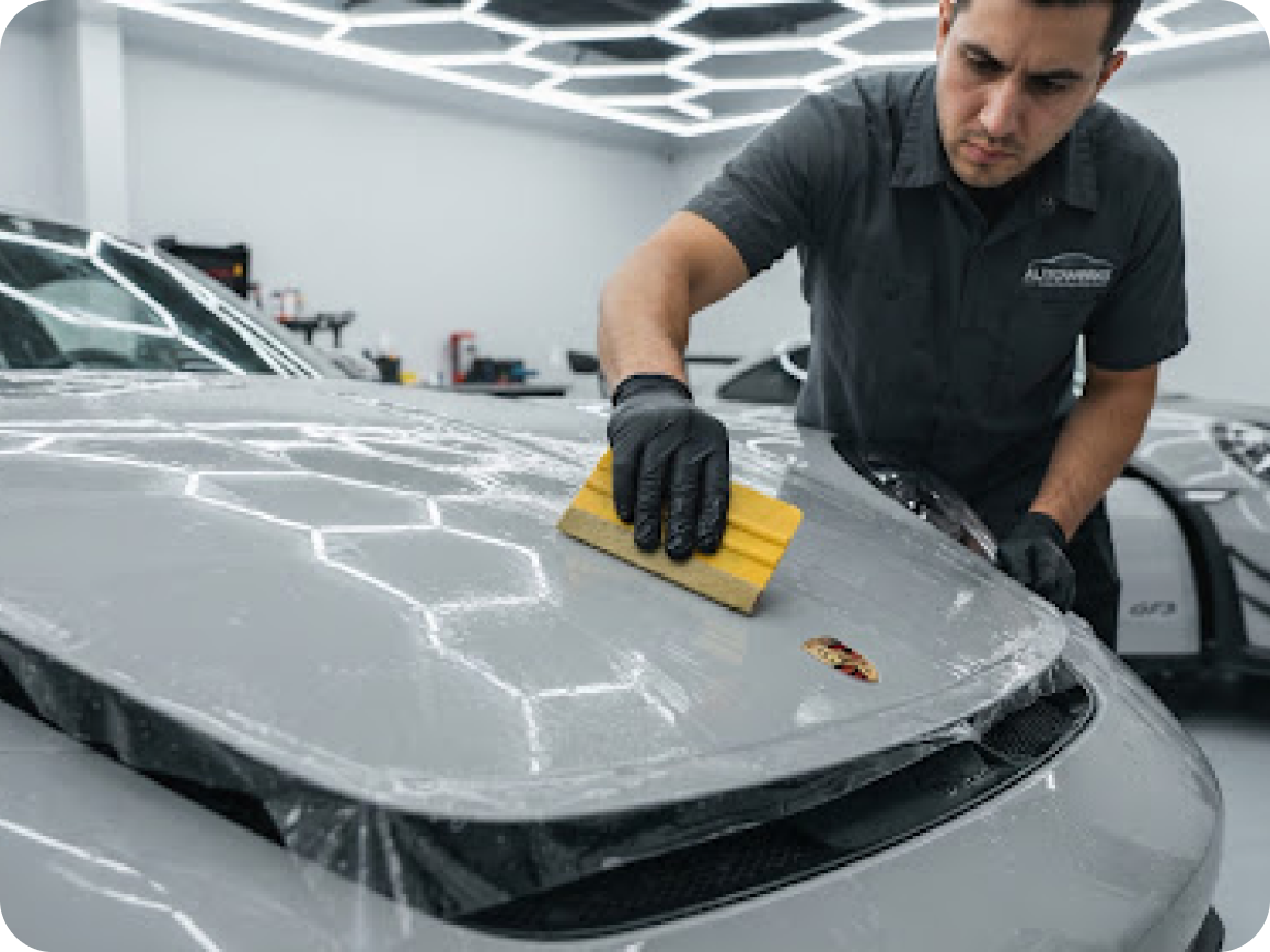 Speed Shield paint protection installation